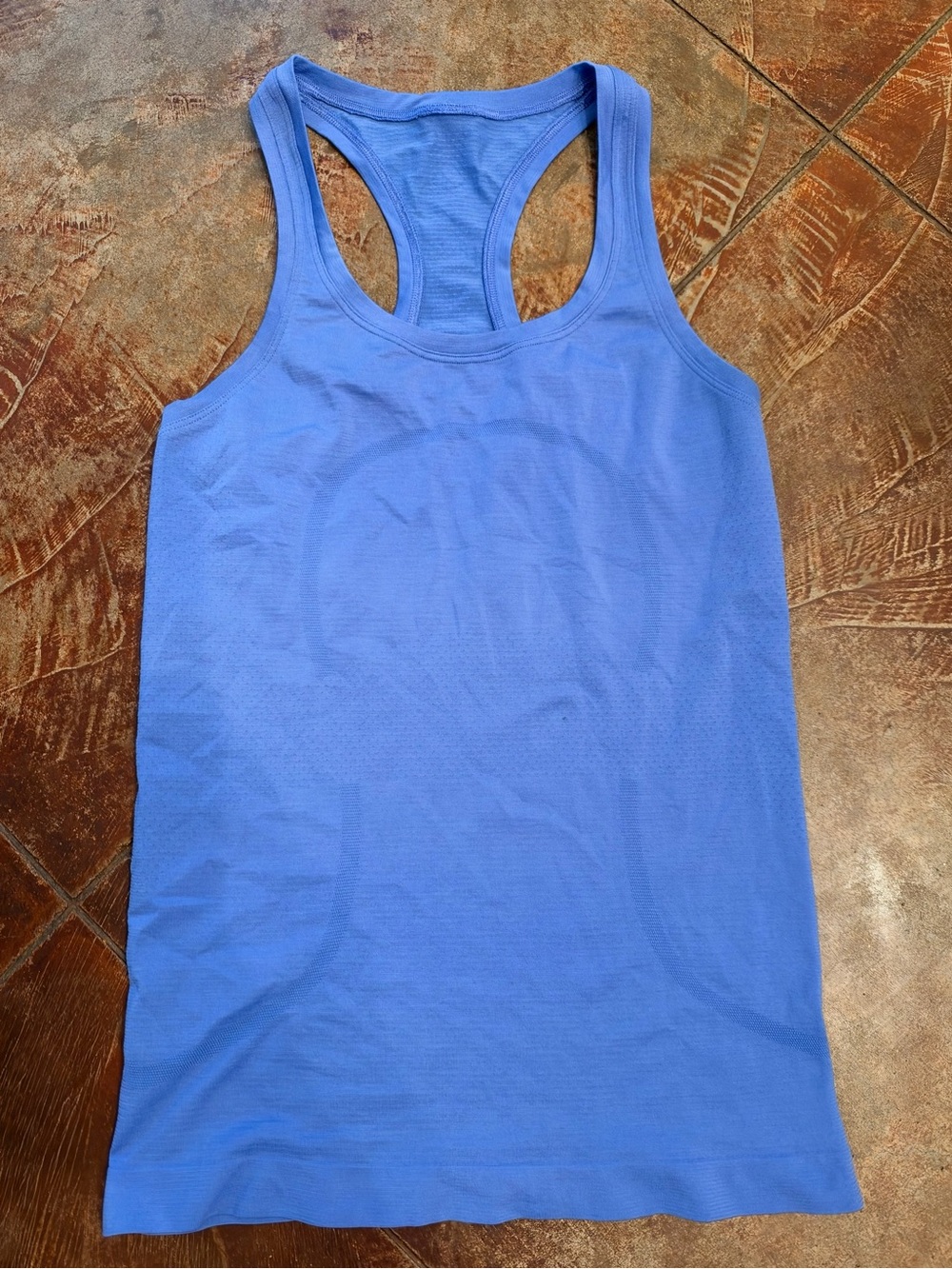 lululemon athletica Periwinkle Racerback Tank Top